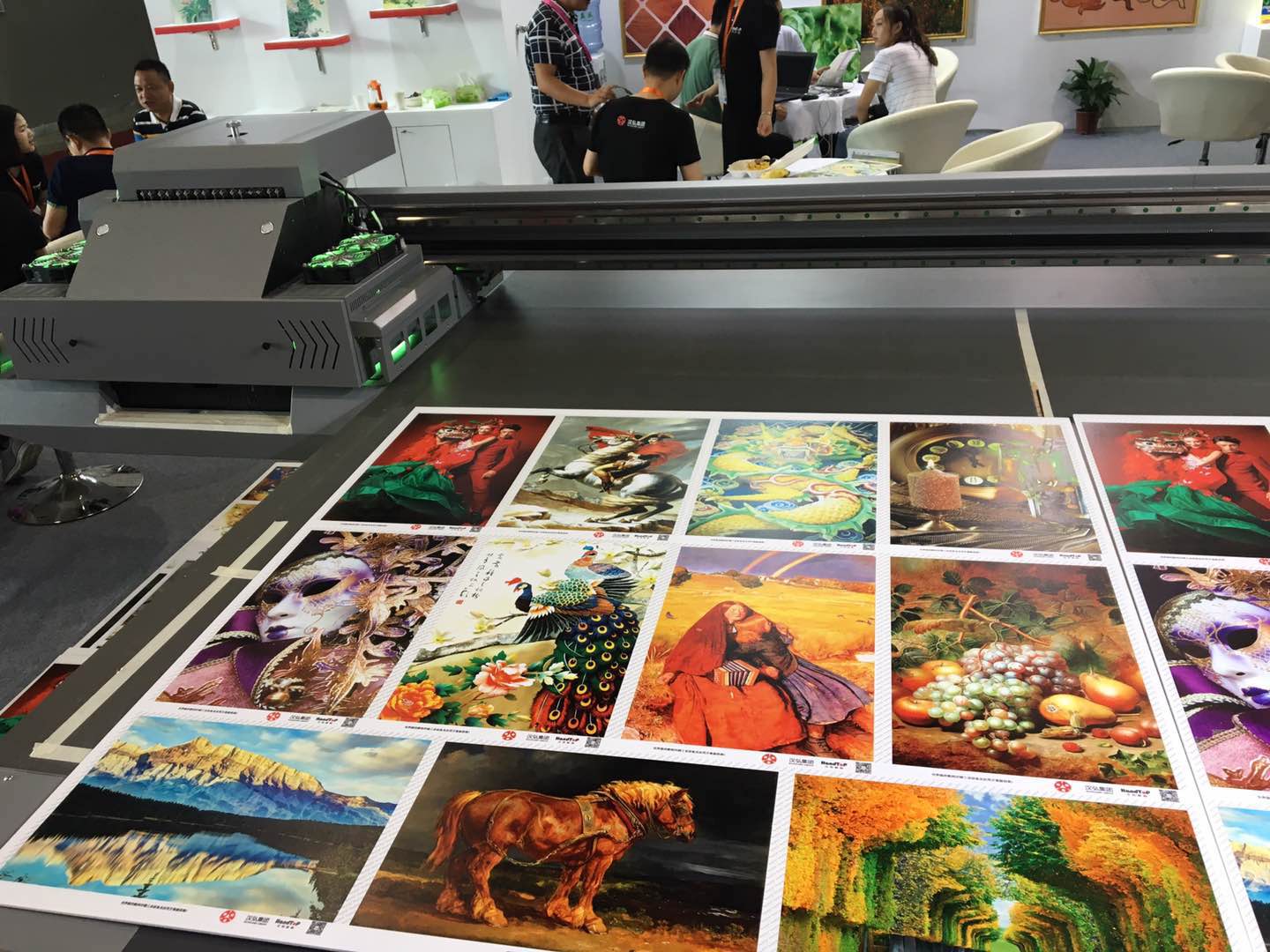 UV平板打印機打印效果