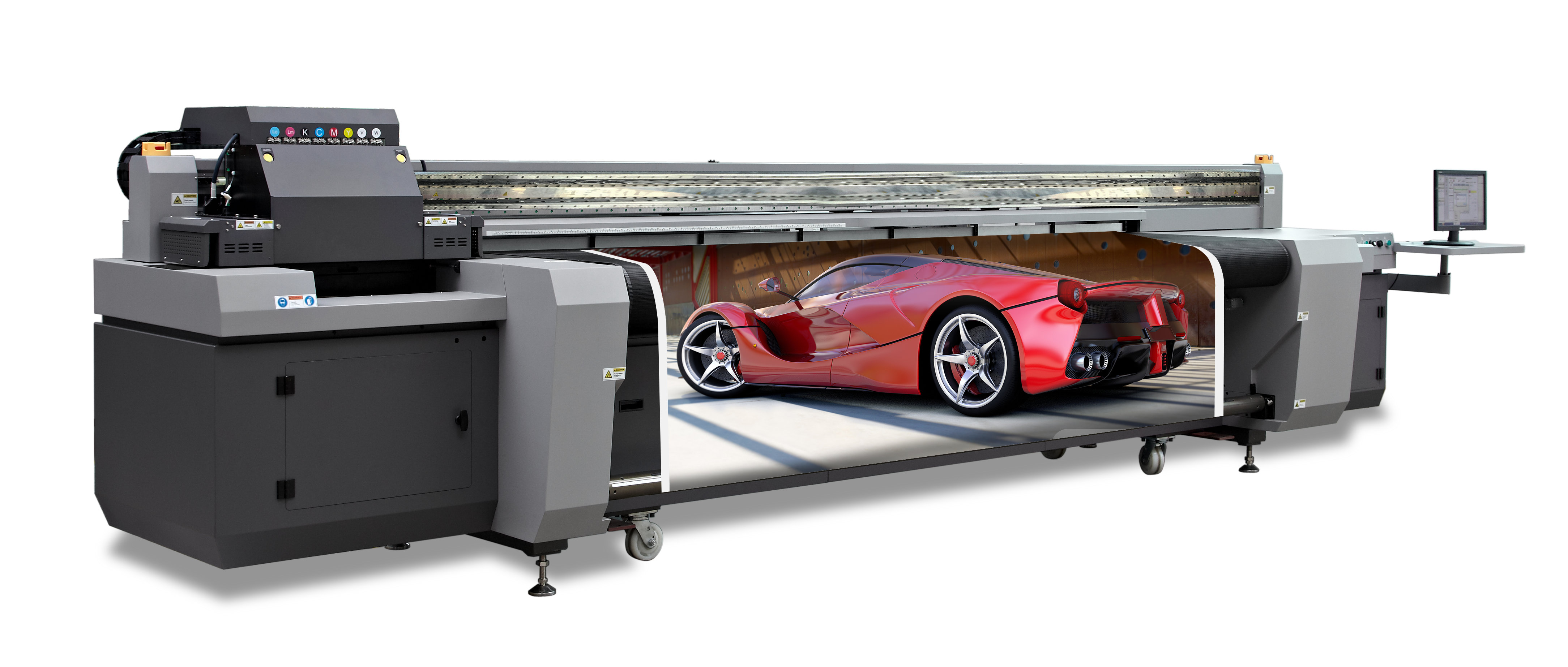 91抖音免费视频UV卷材打印機HTN3200UVRTR